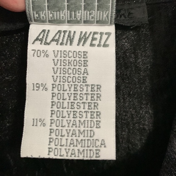 Alain Weiz Couture jacket with Sequin borders in good condition, Sz 14** - Picture 5 of 10